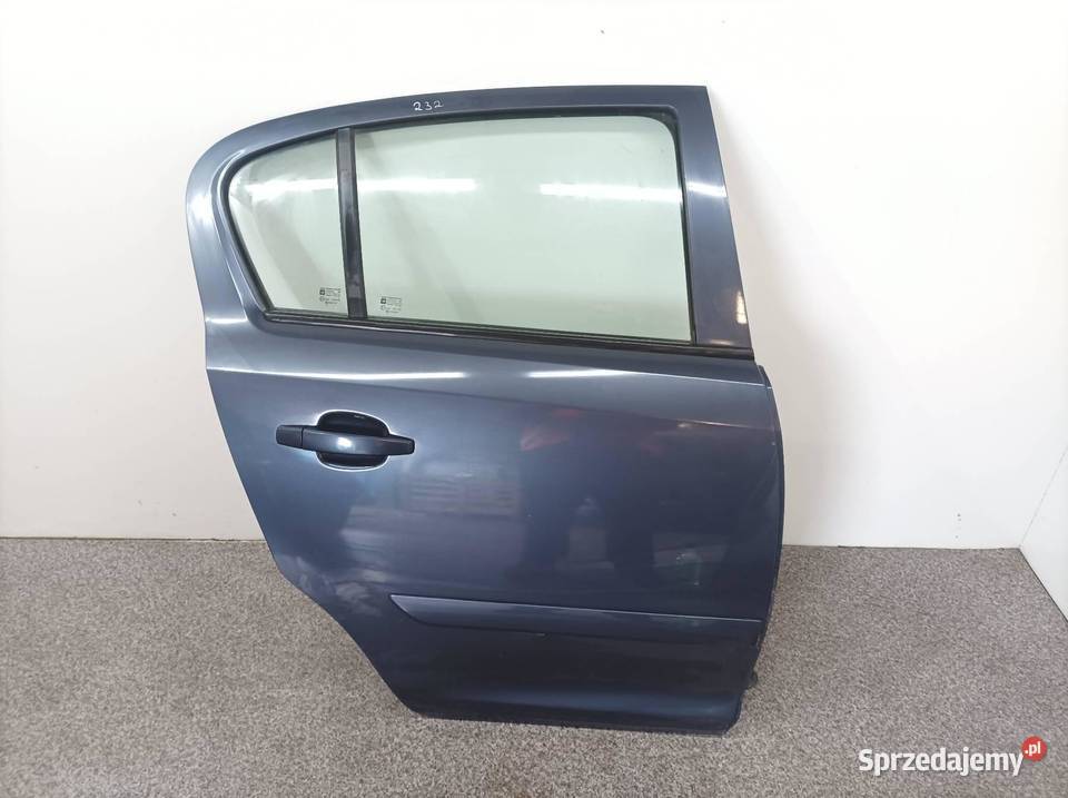 DRZWI PRAWE TYŁ Z168 5D HB Opel Corsa IV sprzedam