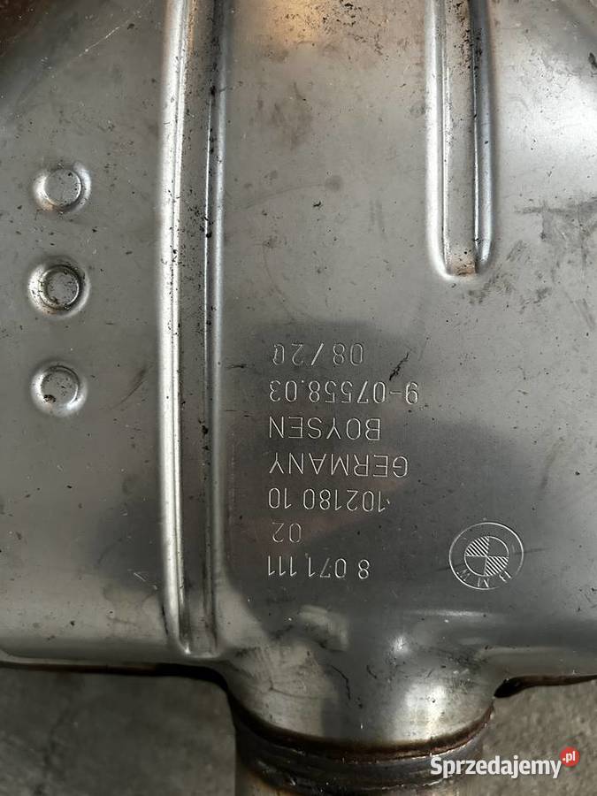 Układ wydechowy końcowy BMW 540i g30
