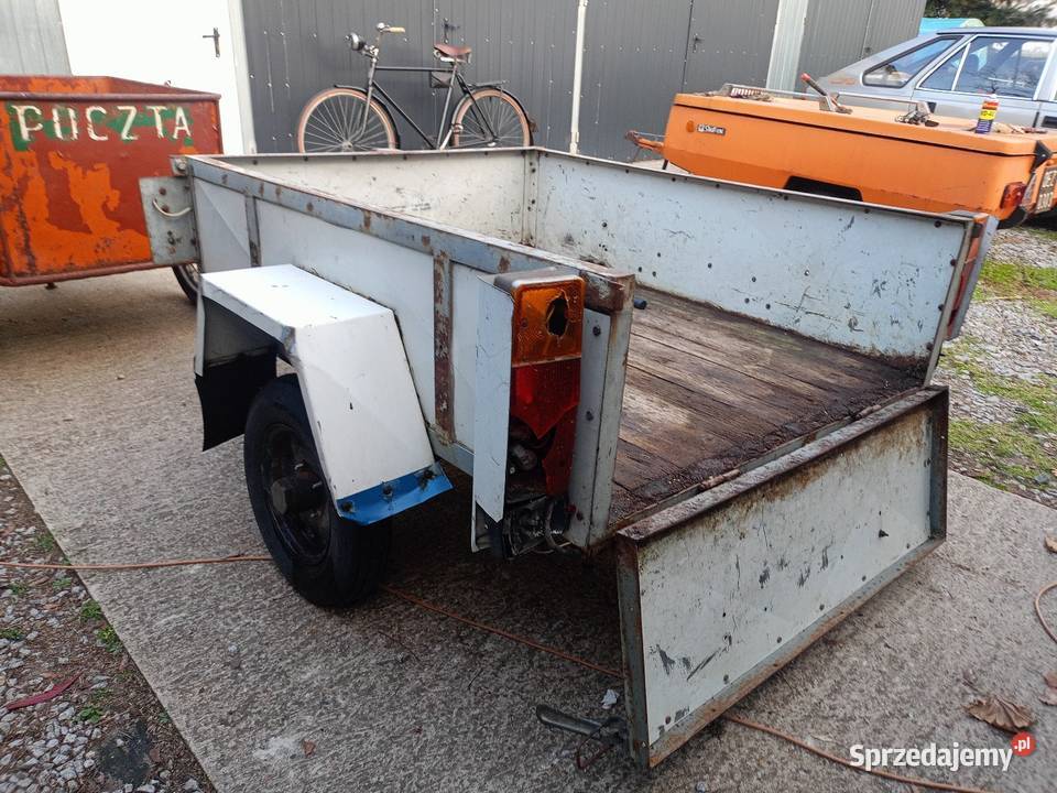 Przyczepka samochodowa do quada traktorka Świerczów