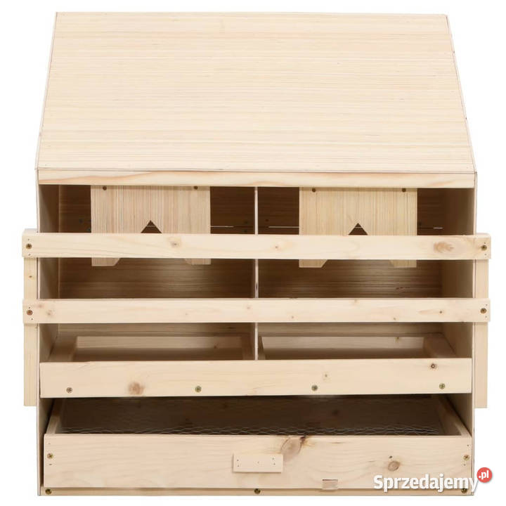 Gniazdo kur 2 przegrody 63x40x65 lite drewno Warszawa