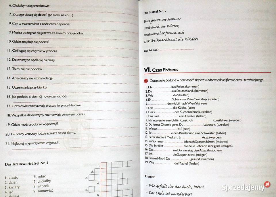 Język niemiecki Sprawdziany 46 Krystyna Rok wydania 2001 Pozostałe lubelskie Chełm