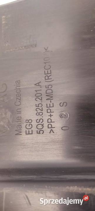 VW TAYRON OSŁONA PODWOZIA LEWA 5QS825201A Progi