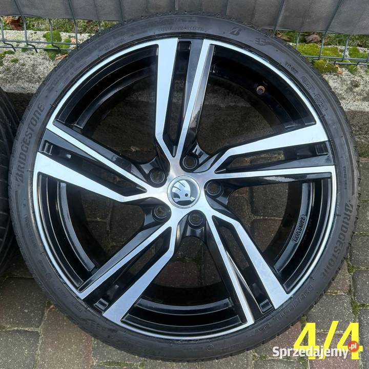 19 Skoda Ocavia koła felgi komplet 5x112 ET51 wielkopolskie Lubasz