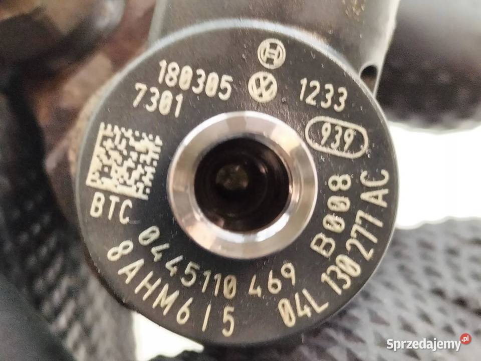 WTRYSKIWACZ 0445110469 04L130277AC 20 TDI Skoda świętokrzyskie