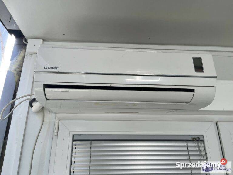 KONTENER BIUROWY PODWÓJNY DUO Z KLIMATYZACJĄ