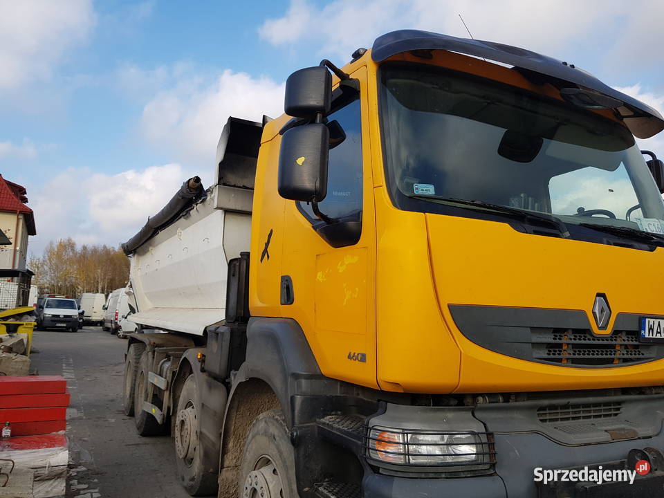 Syndyk sprzeda RENAULT KERAX 460 Z WYWROTKĄ Warszawa