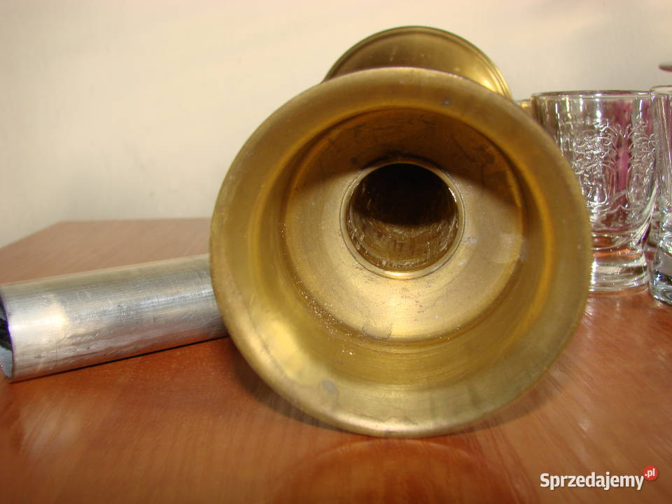 CAWA mosiężna lampa naftowa pomorskie Pruszcz Gdański