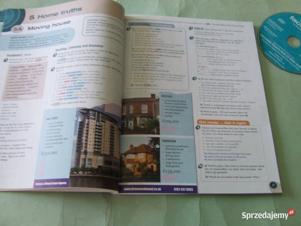 face 2face Intermediate B1 to B2 CD Tims Redston miękka Oborniki Śląskie