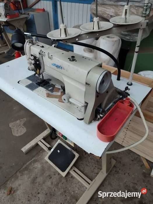 Dwuigłówka Juki LH3168 LH1162 maszyna do szycia Czarna