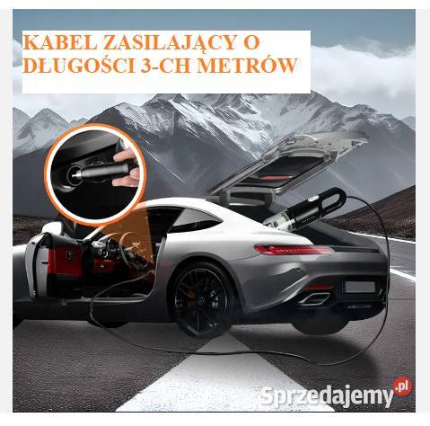 Odkurzacz samochodowy do gniazdka zapalniczki Tychy sprzedam