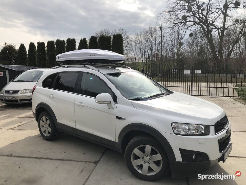 Chevrolet Captiva 4x4 22 184 automat 2012 biały Komarów Dolny sprzedam