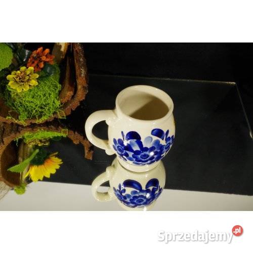 Kubek ceramiczny ręcznie malowany Ceramika śląskie