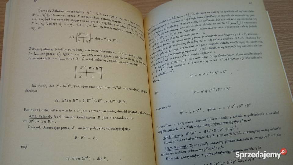 Geometria z elementami topologii i algebry Gdańsk