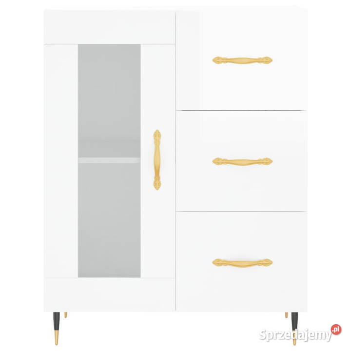 Szafka biała połysk 695x34x90 materiał Warszawa