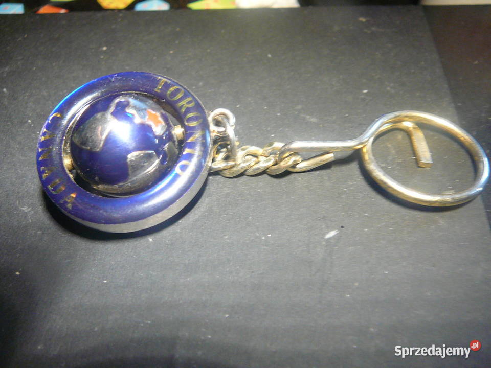 brelok metal globus Wrocław