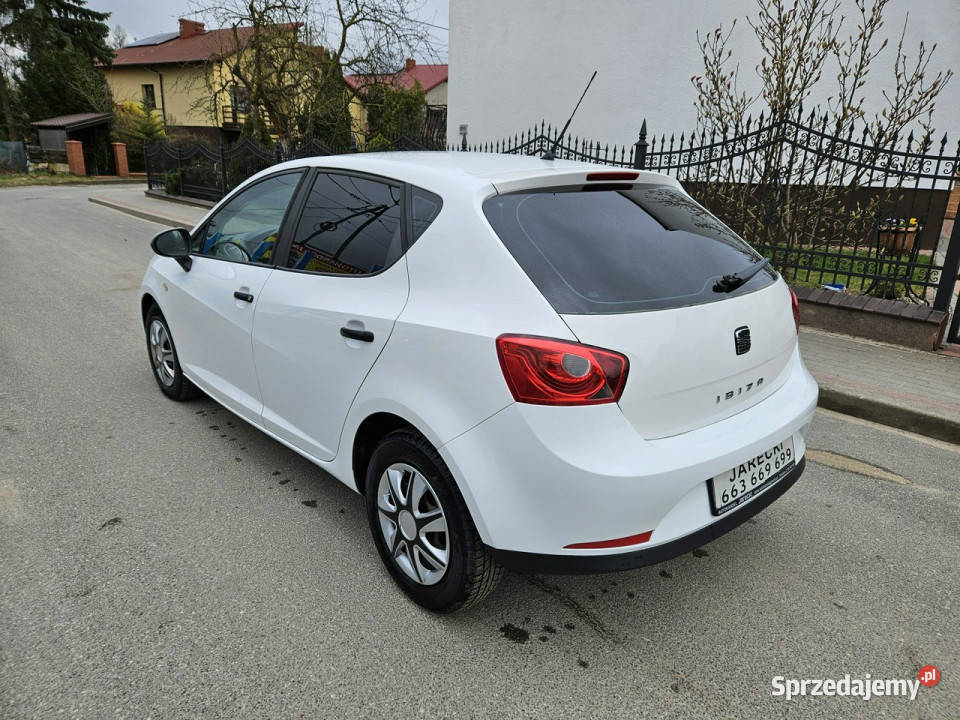 Seat Ibiza Opłacony Zdrowy Zadbany Klimatyzacja benzyna Kisielice
