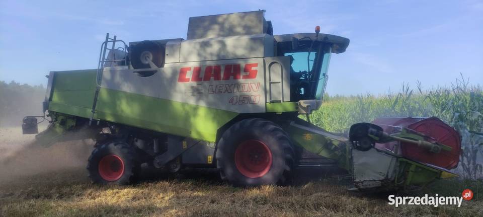 Claas Lexion 450 heder V540 tylny napęd Mochowo sprzedam