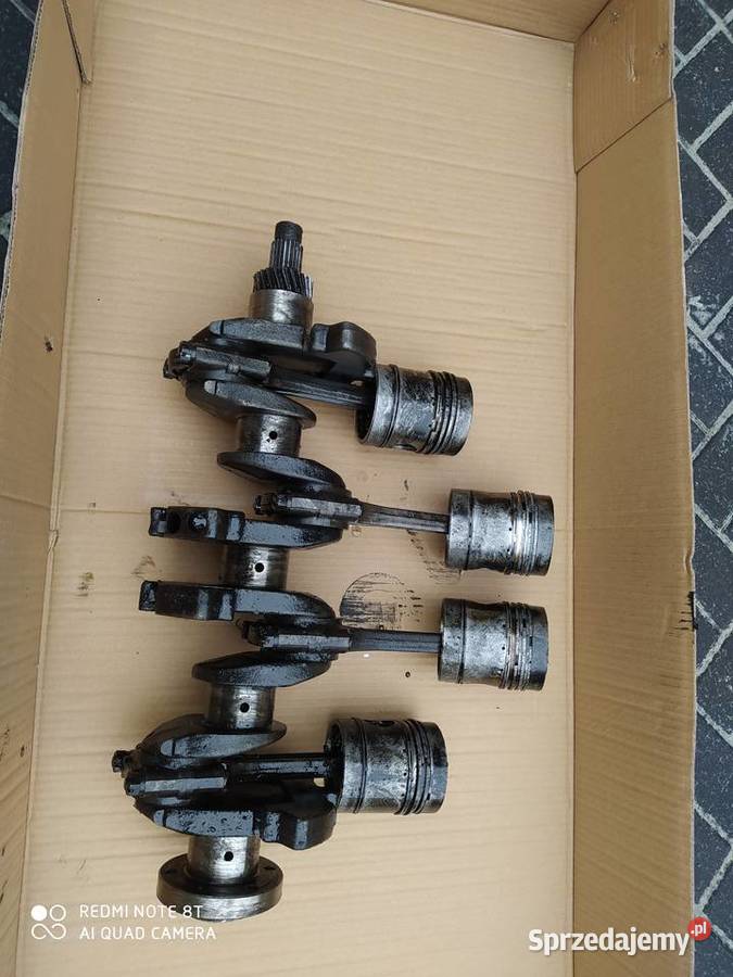 Wal korbowy ostrowek korbowody tloki Ursus c360 Lubliniec