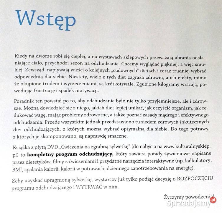 Skuteczne diety Przepis na figurę Danuta Osóbka Pozostałe