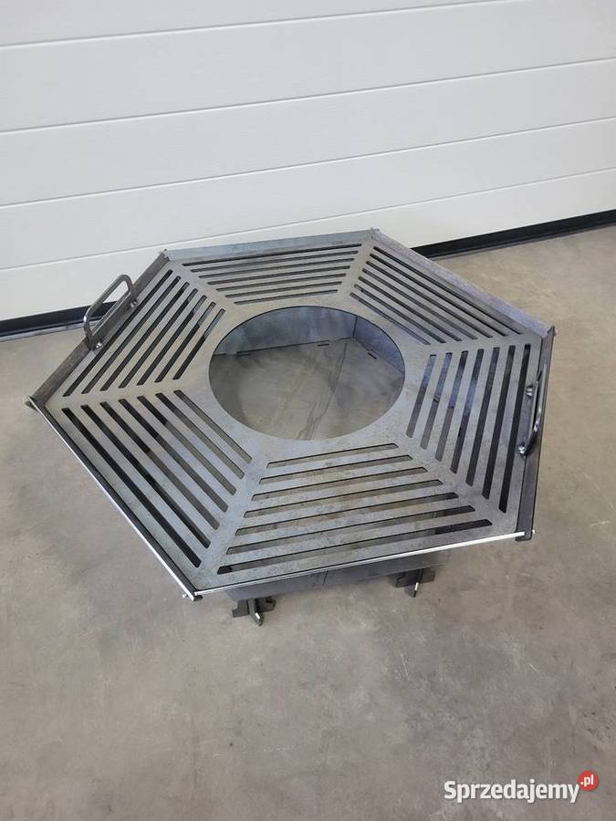 Grill ogrodowy palenisko z metalu blachy 3mm 76