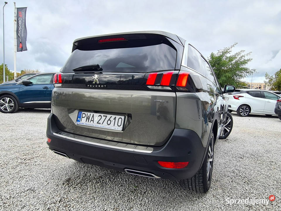 Peugeot 5008 GTLine 7Osób Navi Kamera 2xPDC Full aluminiowe felgi Wągrowiec sprzedam