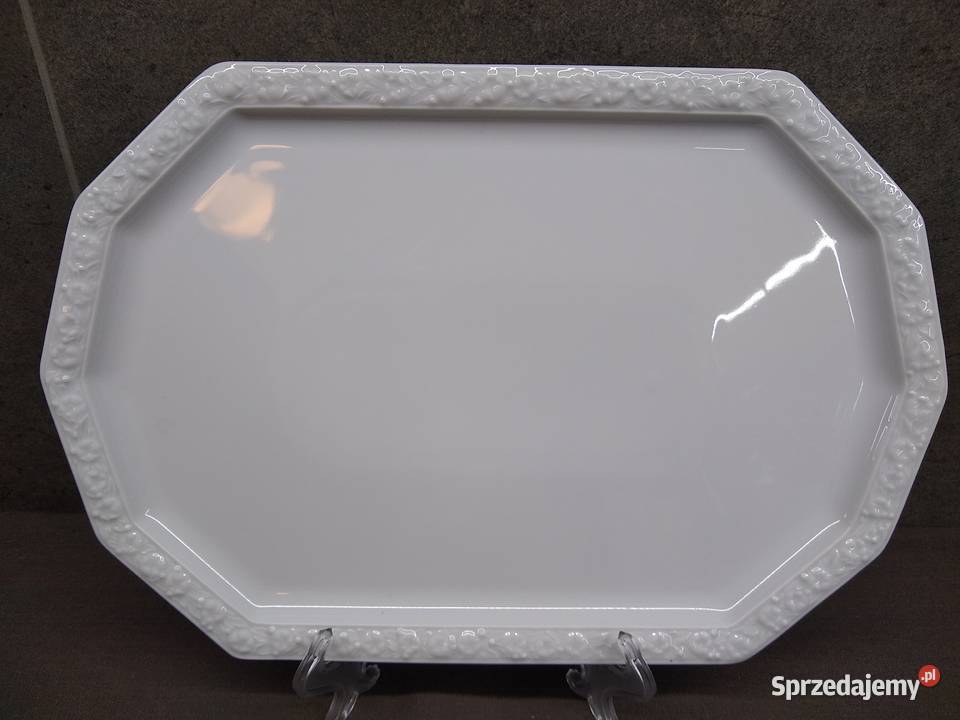 Talerz do ryb Rosenthal Biała Maria 34 Kalisz