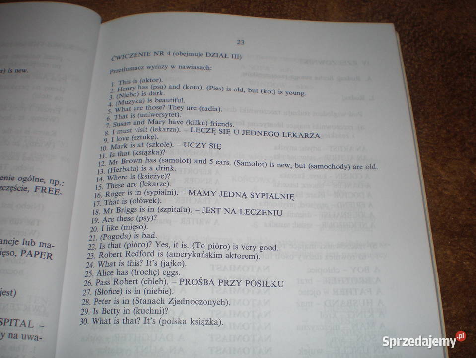 Sprzedam książkę do nauki języka angielskiego Pozostałe Piekary Śląskie sprzedam