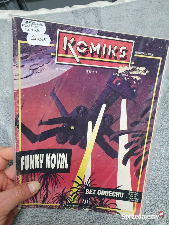 Funky Koval zestaw 3 komiksów pomorskie Gdynia
