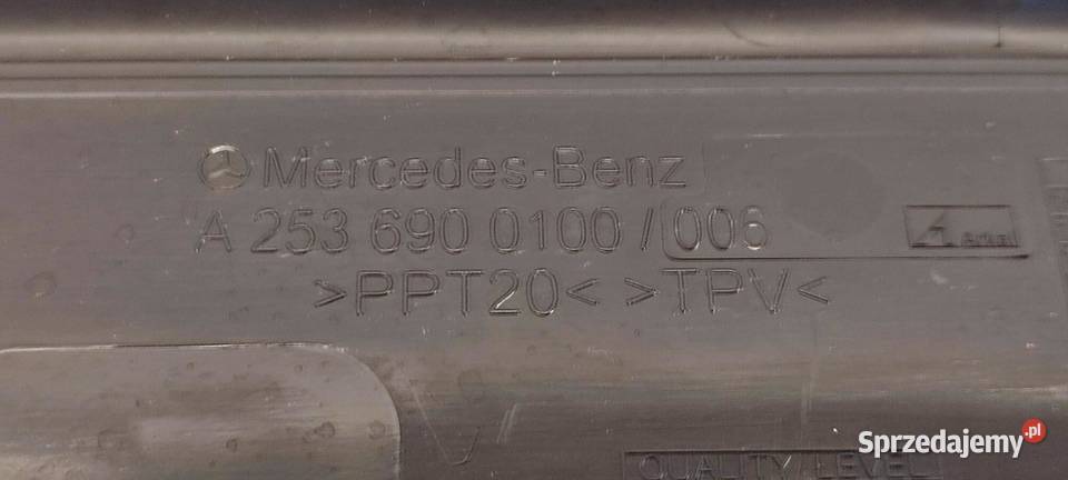 MERCEDES GLC W253 OSŁONA KLAPY BAGAŻNIKA osobowe