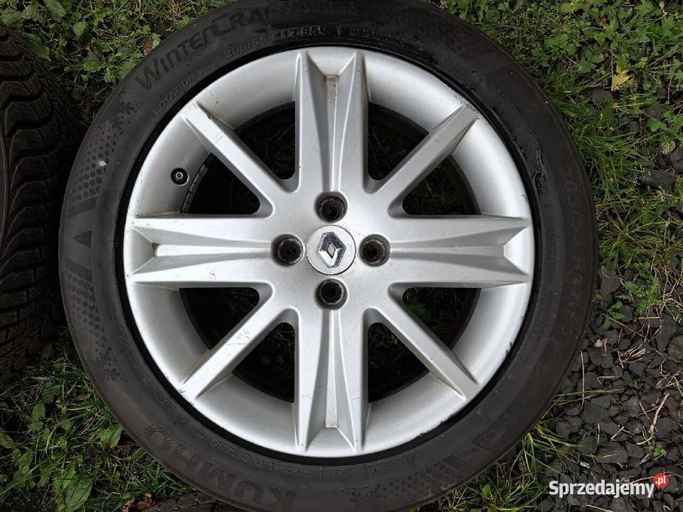Koła Renault Scenic 17 II 2 Megane z oponami dolnośląskie Mirsk
