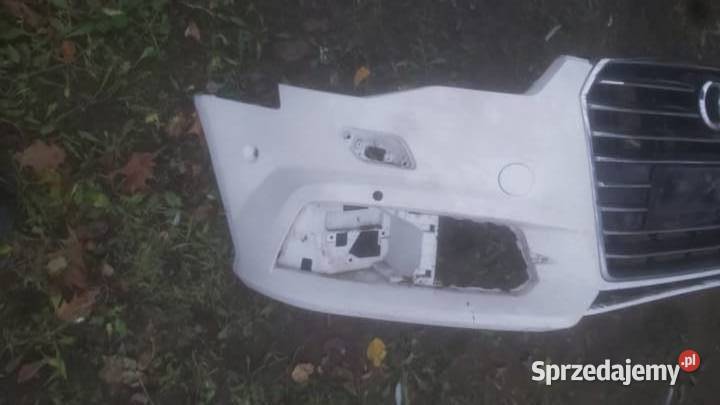 Zderzak przód AUDI A6 20152018 bialy Karoseria