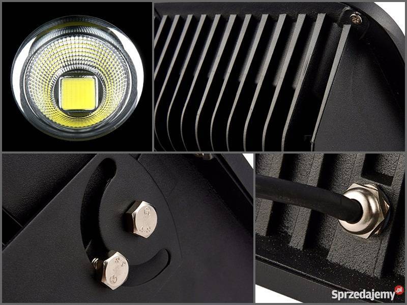 NAŚWIETLACZ LED 100W HALOGEN ZEWNĘTRZNY LAMPA mazowieckie Przasnysz sprzedam