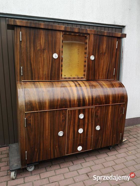 Sekretera Biurko ARTDECO Okazałe Sygnowane Swarzędz
