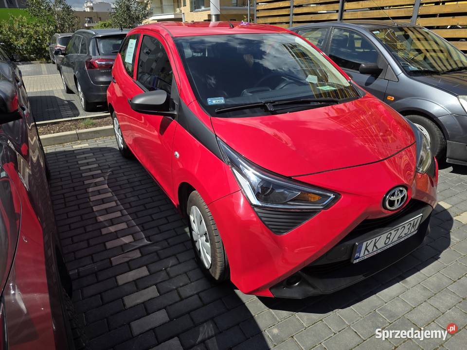 Toyota Aygo 2018 przebieg 10kkm Kraków
