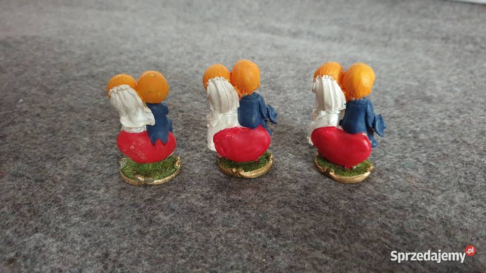 Figurki weselne ozdoba na stół pamiątka