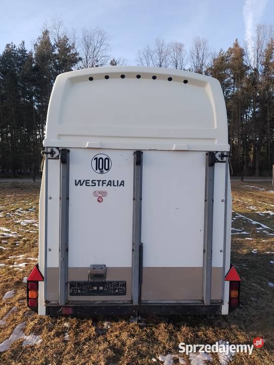 Do sprzedania przyczepa do przewozu dwóch koni Żerdzina sprzedam