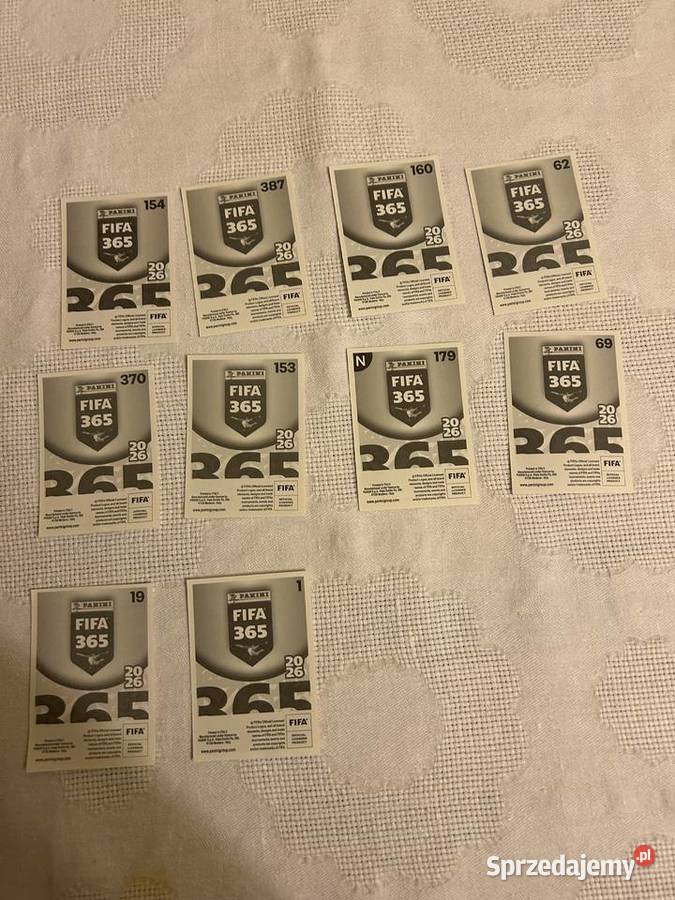 Naklejki panini fifa 365 Puszczykowo