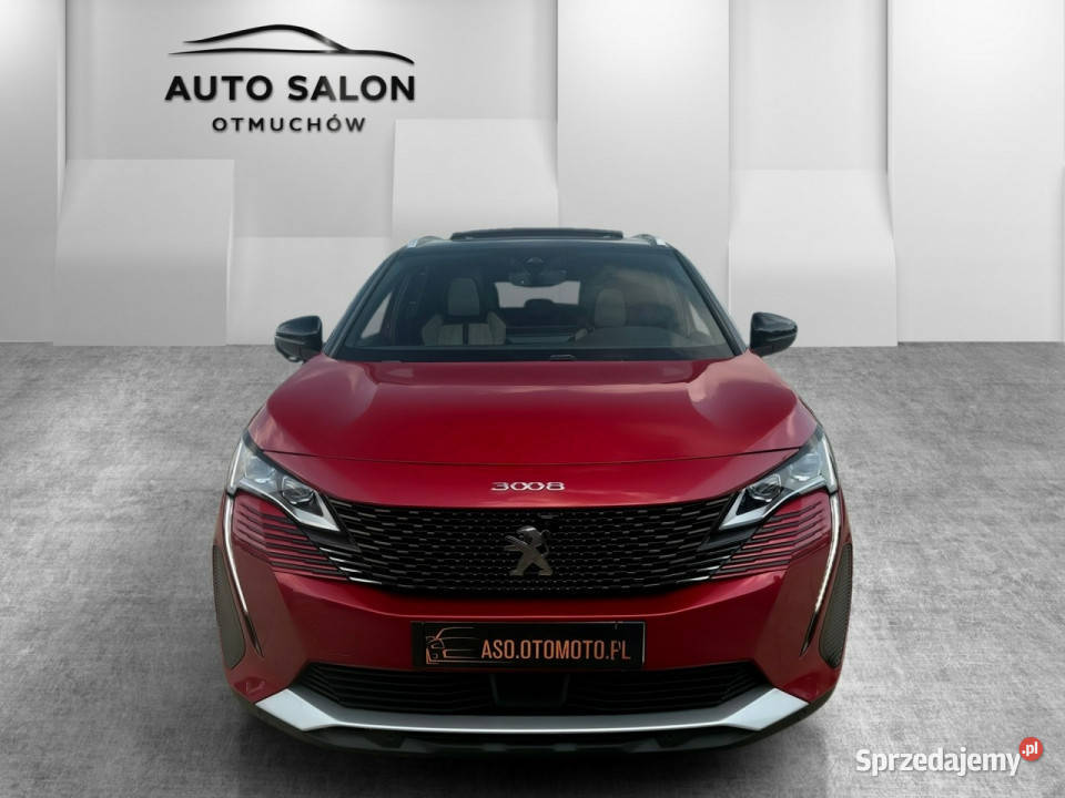 Peugeot 3008 GT kamery skóra MASAZE FUL LED acc Otmuchów