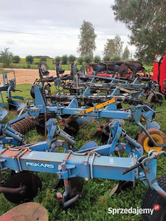 Kverneland Overum Agrolux Fiskars Pługi podlaskie Korycin sprzedam