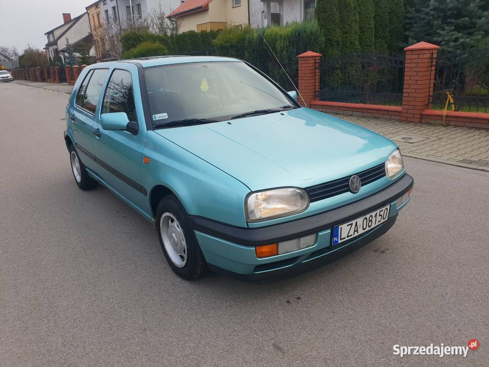 Volkswagen Golf III 3 19D Elszyberdach Oryginal Rok produkcji 1992 lubelskie
