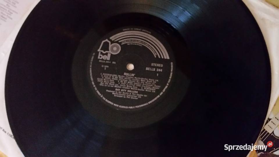 BAY CITY ROLLERS Rollin 1974 Bell ANNUAL 1976 pop Puławy