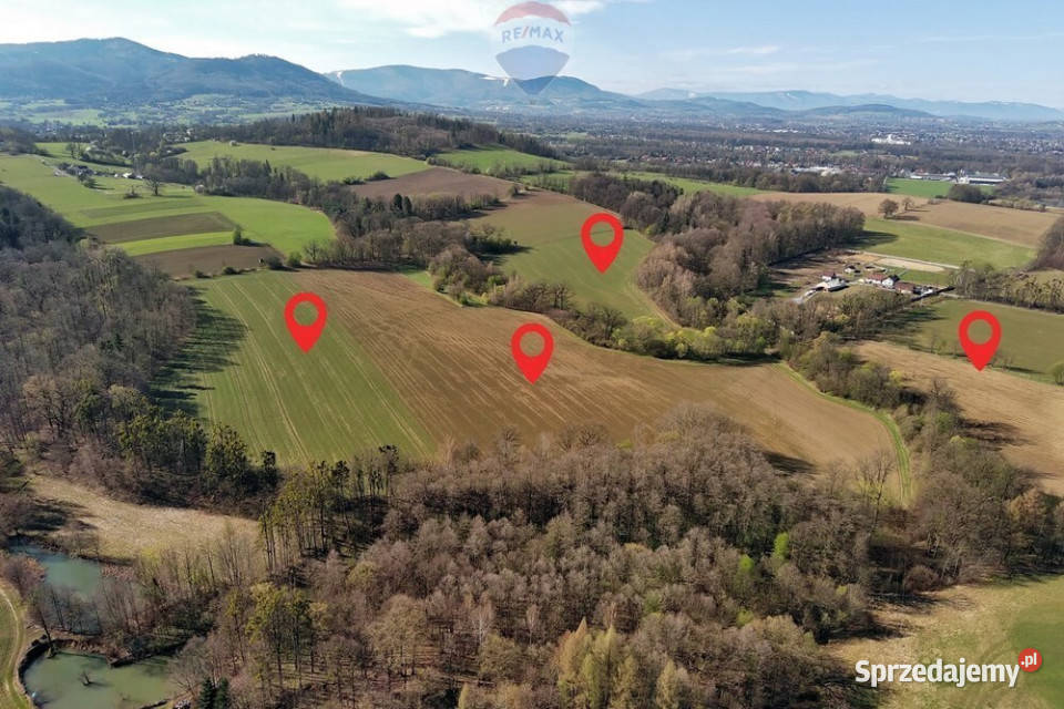 Działka inwestycyjna w Beskidach 265 ha śląskie Pogórze