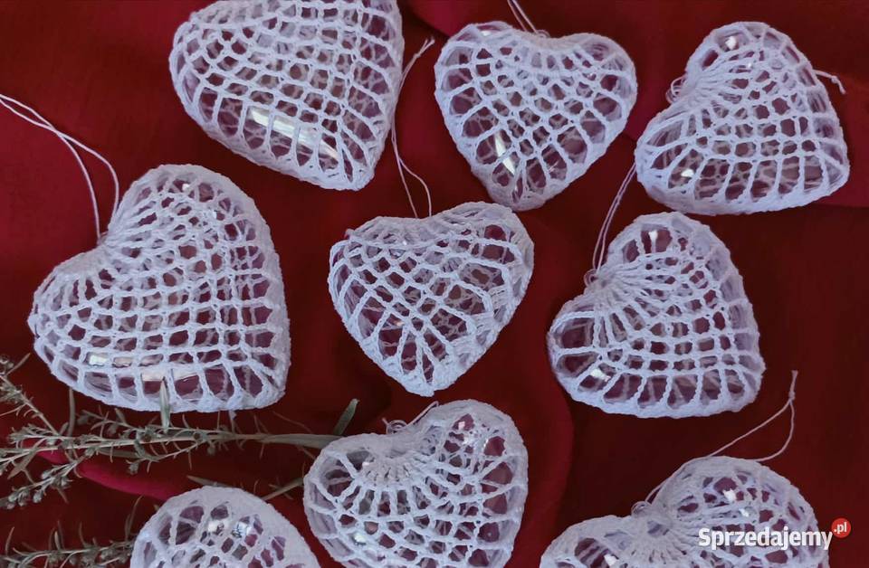 Wyroby szydełkowe z kordonka i nici