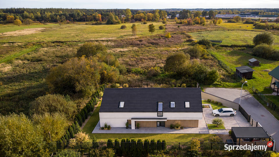 Działka 965 m z widokiem projekt domu w Biłgoraj