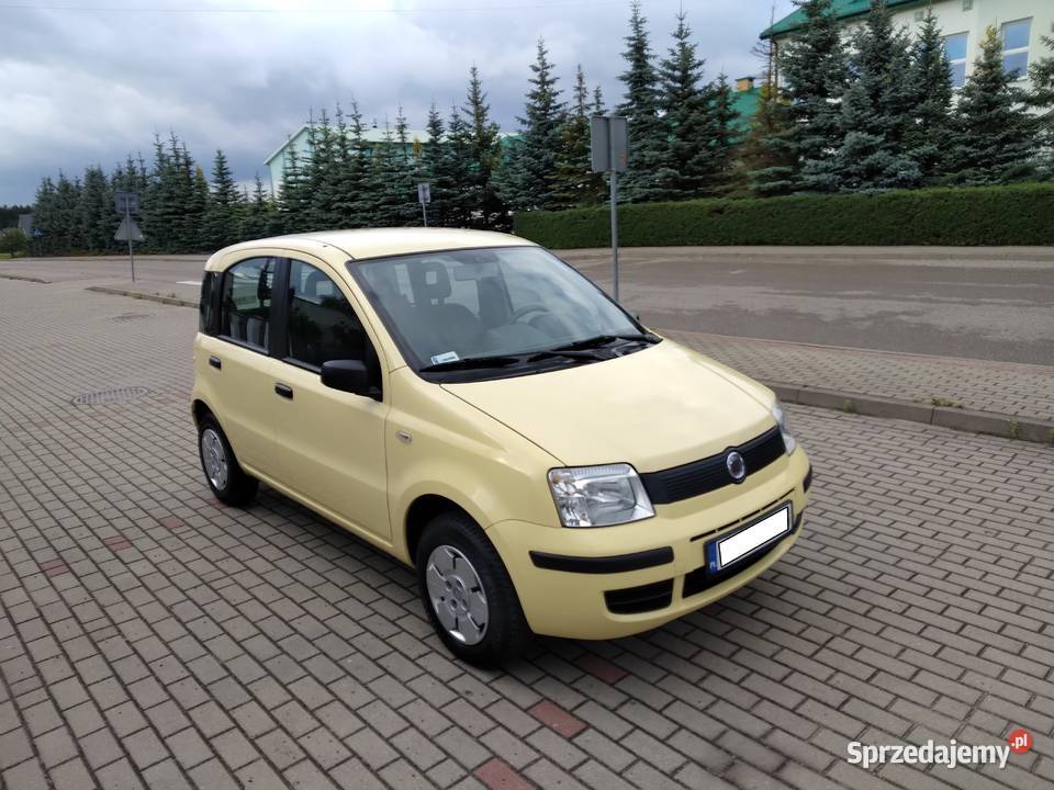 FIAT PANDA 11 wspomaganie 5 drzwi MAŁY PRZEBIEG garażowany podlaskie Ciechanowiec sprzedam