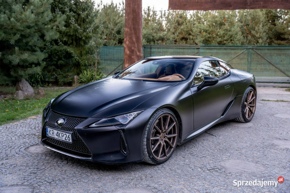 Lexus LC 500 Concaver Full Body PPF 2 kpl kół Rok produkcji 2018 Ropczyce sprzedam