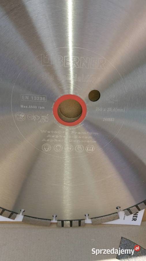 tarcza berner 350mm do asfaltu i betonu Materiały budowlane opolskie