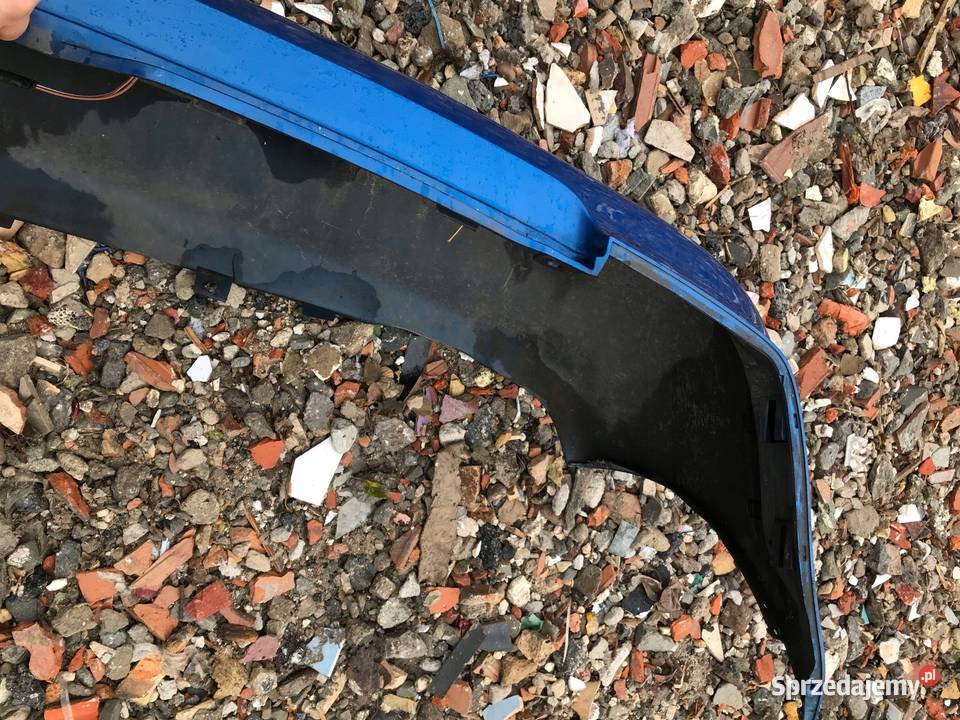 VW POLO 6N2 ZDERZAK TYŁ TYLNY LA5M BŁĘKITNY osobowe