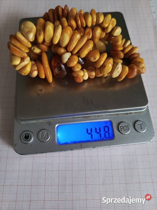 Naszyjnik Bursztyn Vintage Białystok sprzedam