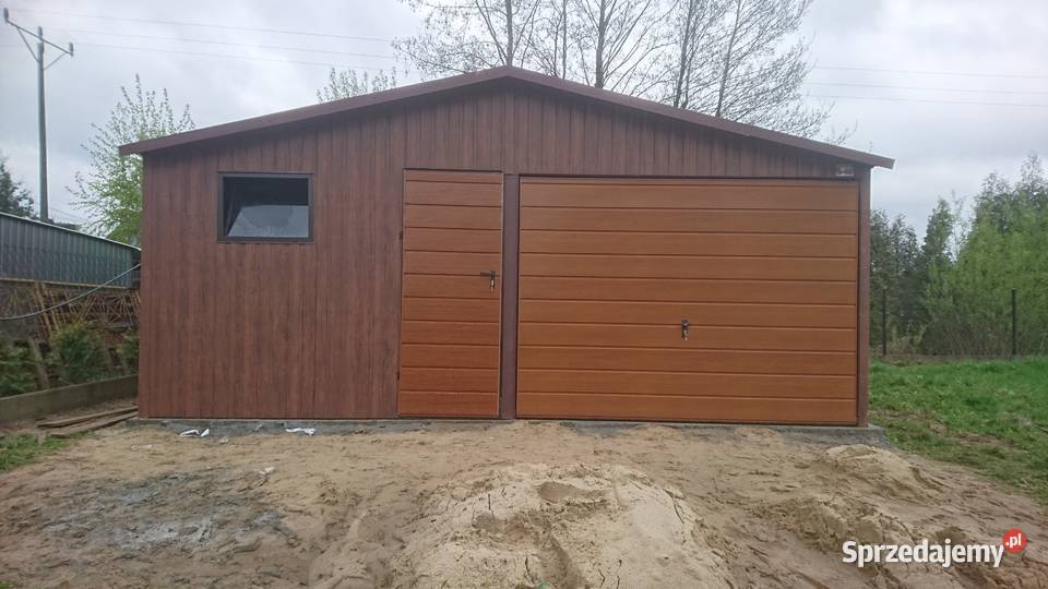 ORZECH Garaż Blaszany Garaże Blaszane świętokrzyskie Ostrowiec Świętokrzyski